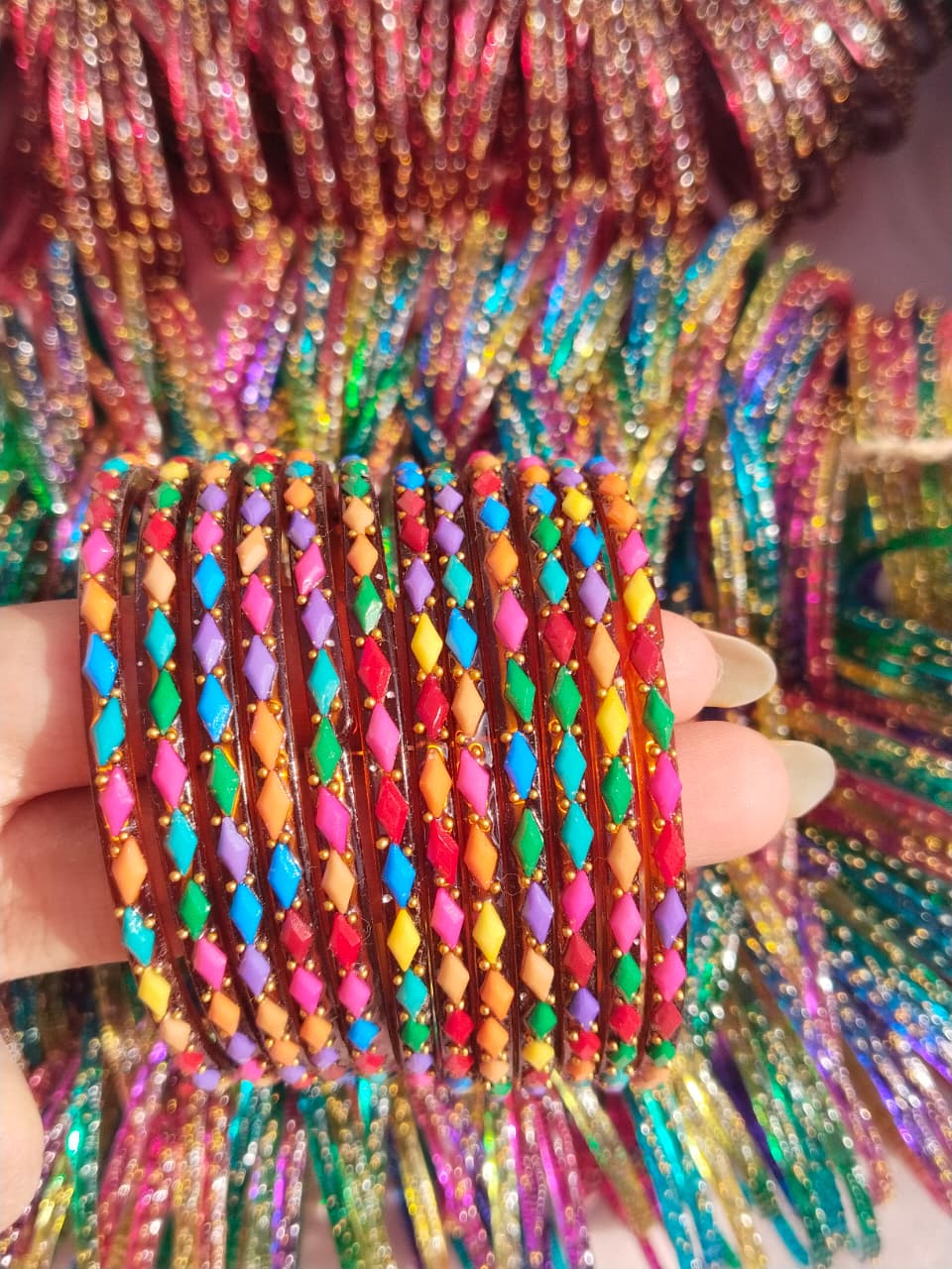 Discover the beauty of authentic Indian bangles