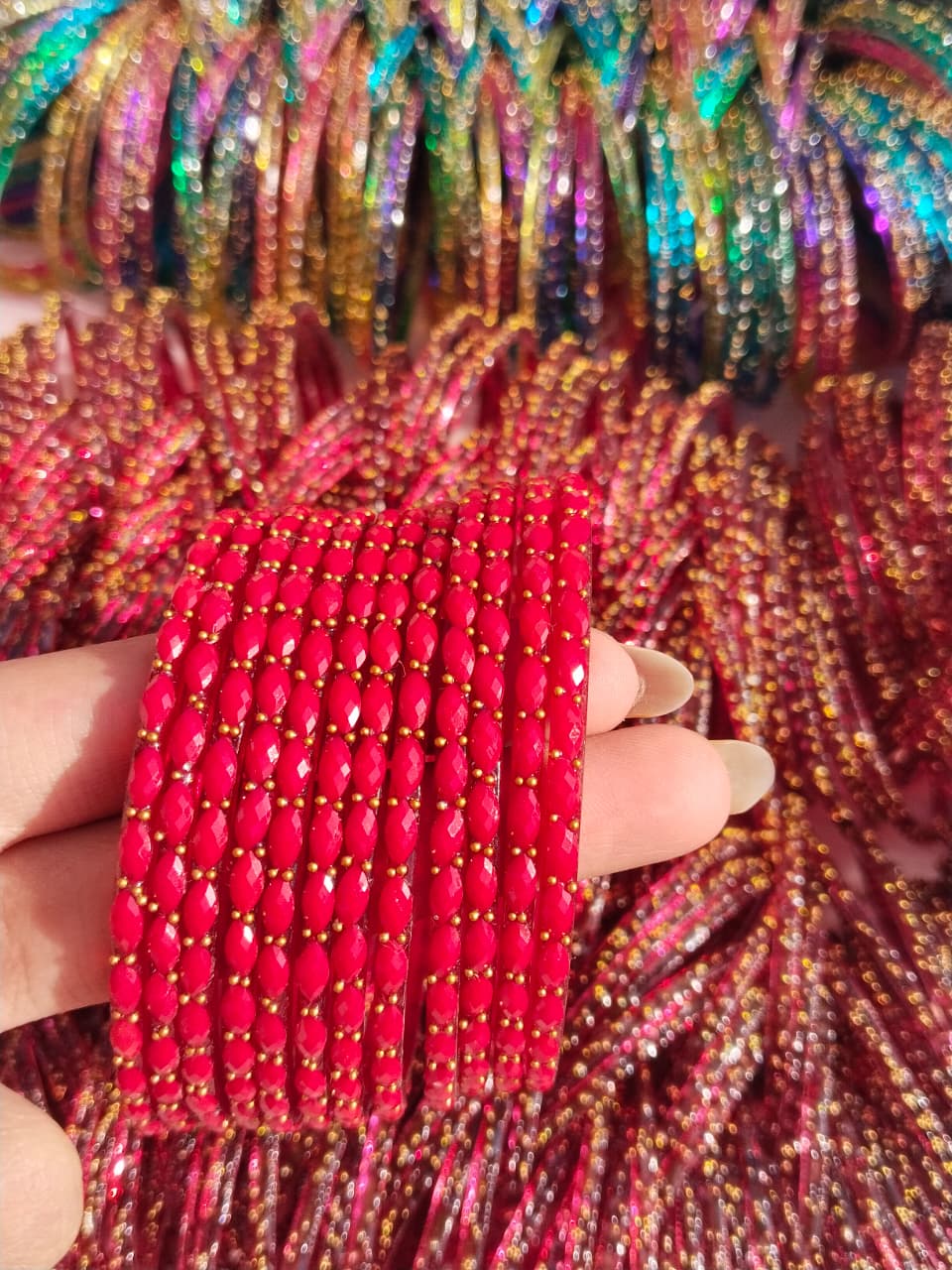 Elevate your ethnic wardrobe with our exquisite Indian bangles collection