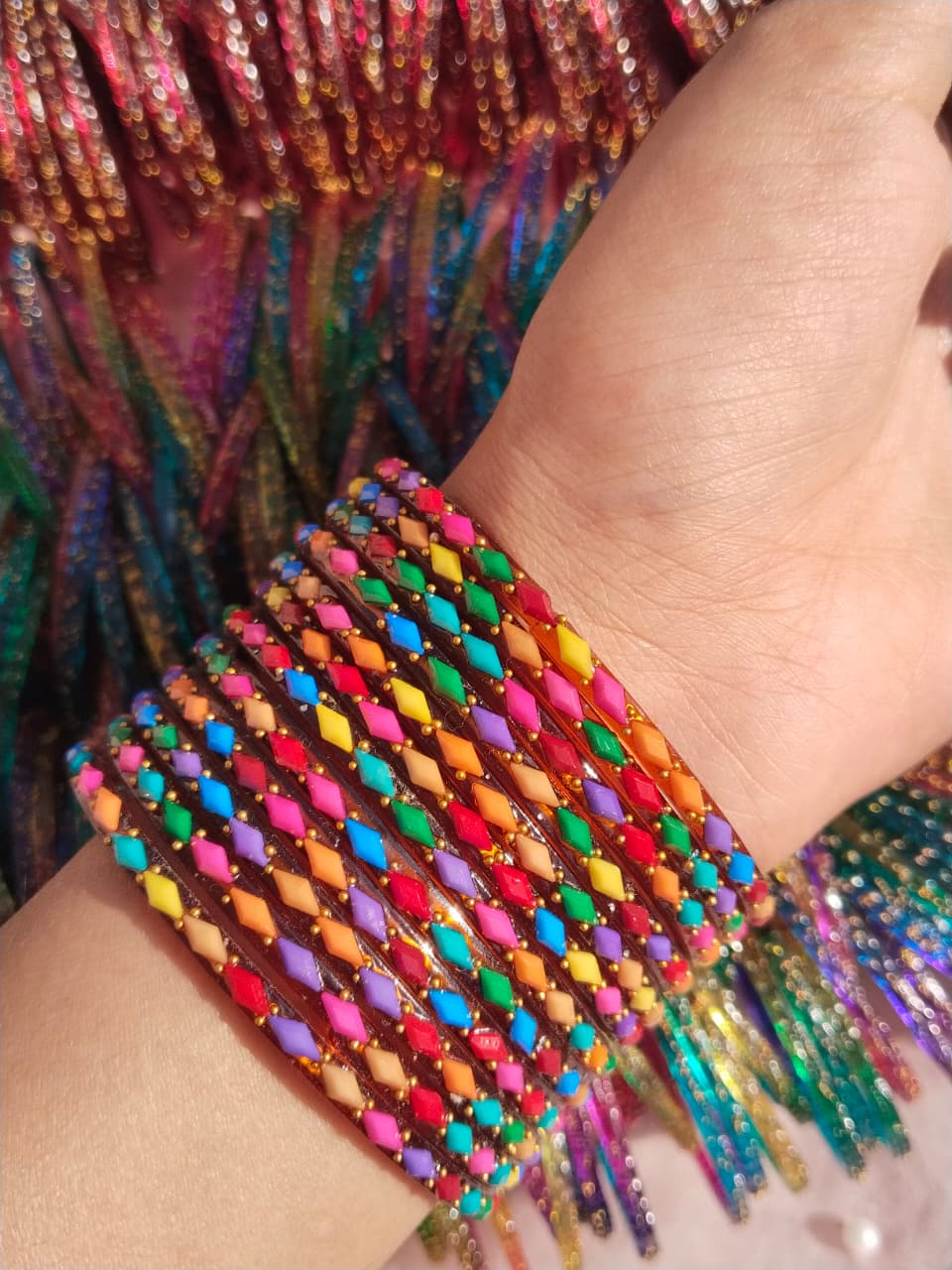 Discover the beauty of authentic Indian bangles