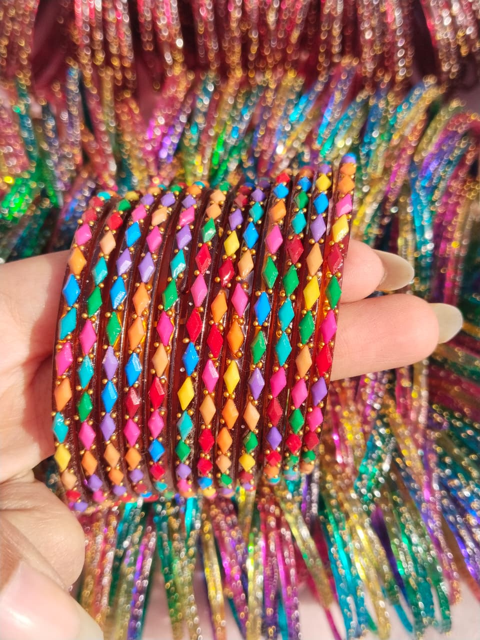 Discover the beauty of authentic Indian bangles