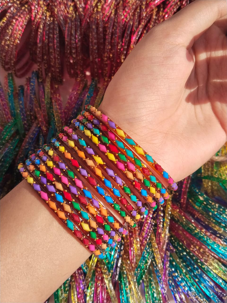 Discover the beauty of authentic Indian bangles