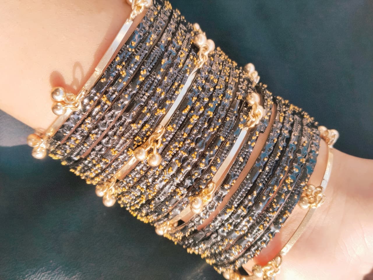 Elevate your wrist game with our stunning Kashmiri bangles