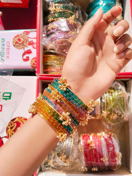Orignal Indian Kashmiri Raindrops Bangles Available