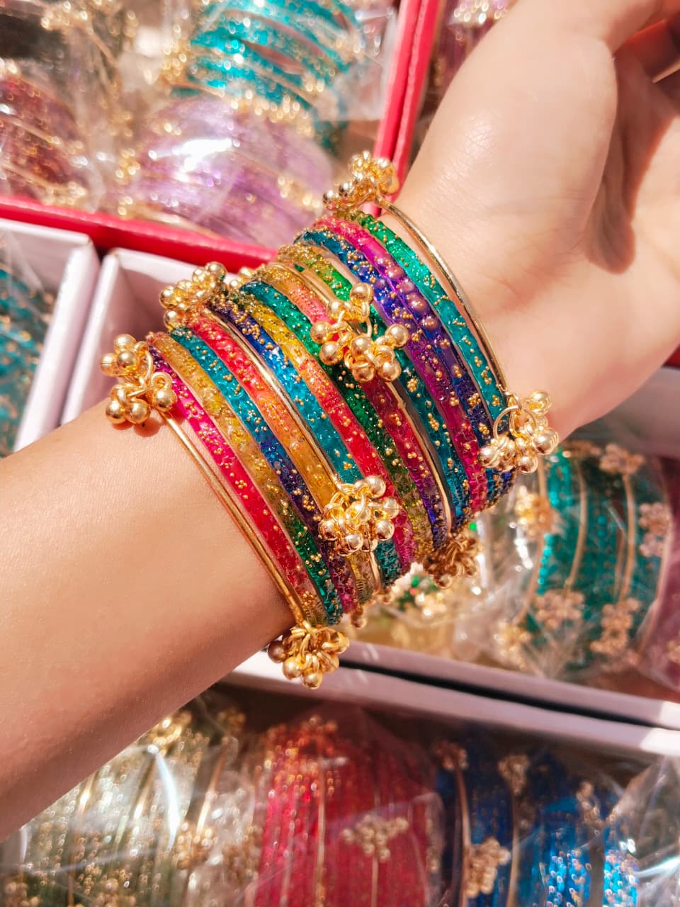 Adorn your wrist with our exquisite Viral Kashmiri Bangle
