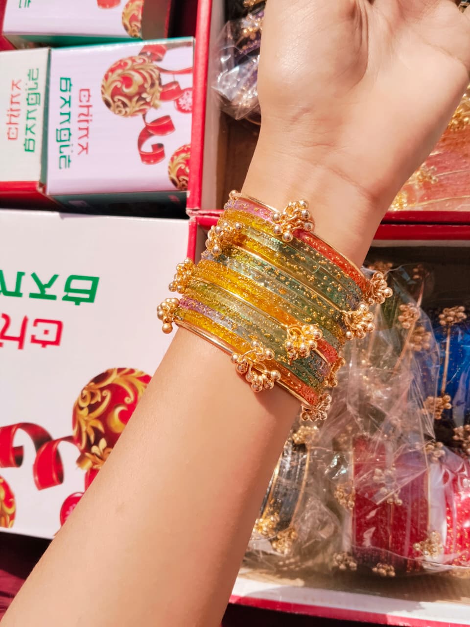 Adorn your wrist with our exquisite Viral Kashmiri Bangle